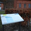 placard, Falkensteiner Ufer, waterworks